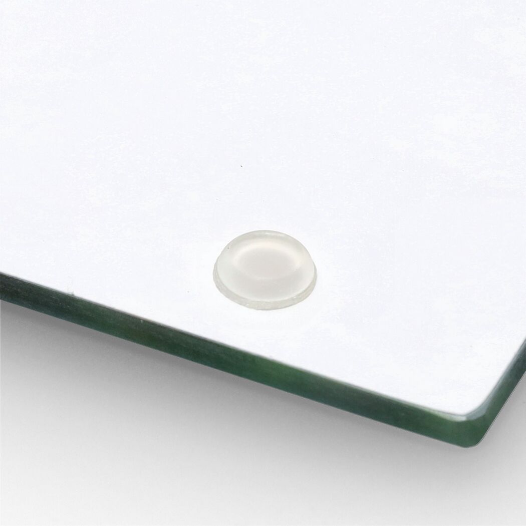 Glasplatte mit Stopper