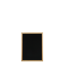 Verkleinertes Bild von Magnettafel schwarz/naturfarben 40 x 30 x 1,3 cm
