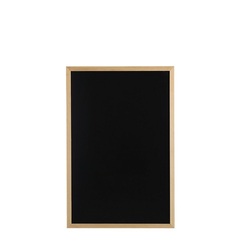 Leere Tafel mit Holzrahmen