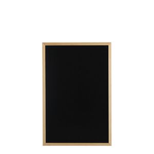 Magnettafel schwarz/naturfarben 60 x 40 x 1,3 cm