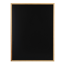 Verkleinertes Bild von Magnettafel schwarz/naturfarben 80 x 60 x 1,3 cm