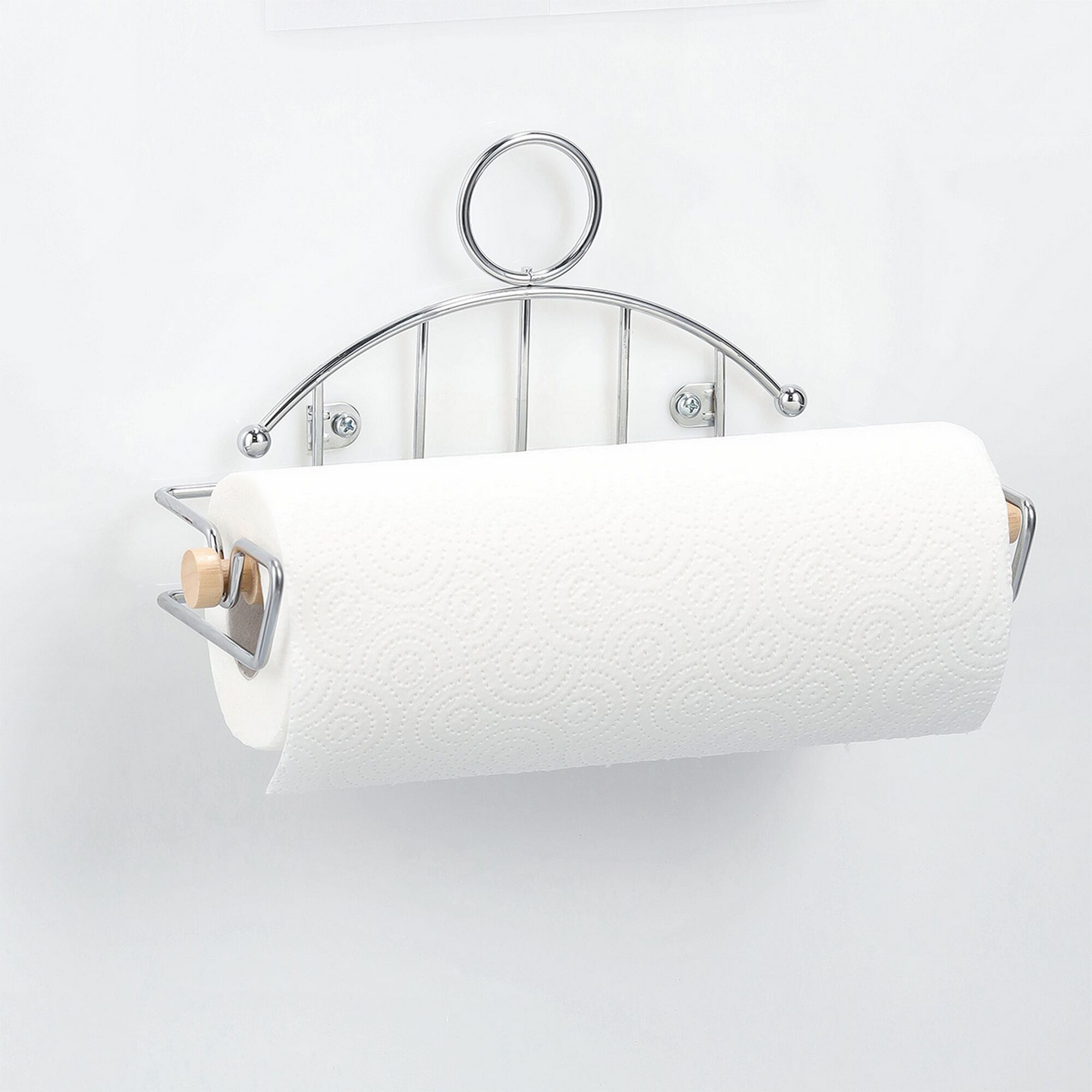 Küchenrollenhalter aus Metall