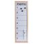 Magnetische Schreibtafel mit Whiteboard-Stift