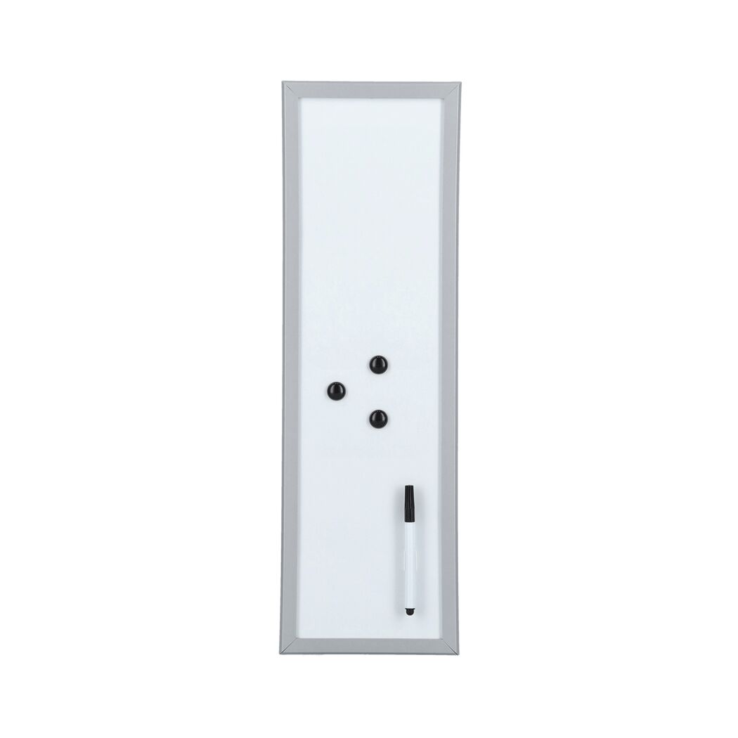 Weiße Magnettafel mit Marker