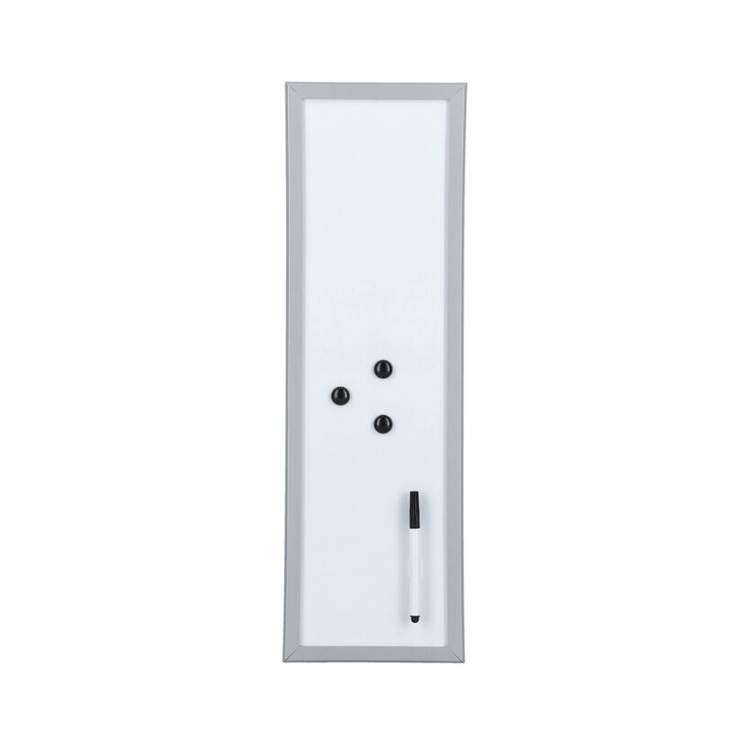 Weiße Magnettafel mit Marker