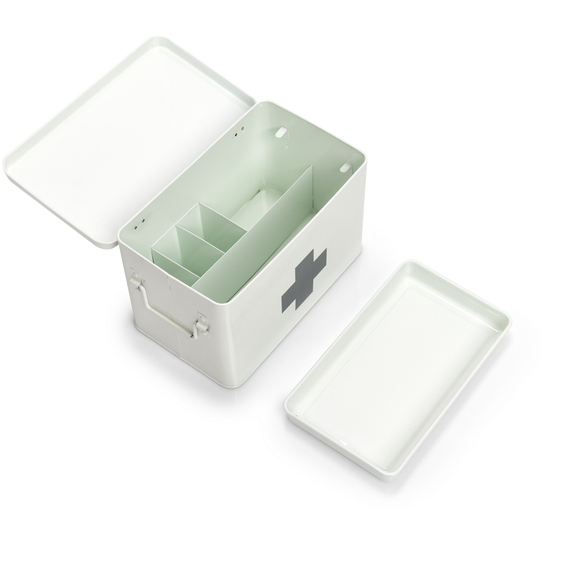 Medizinbox weiß 32 x 20,5 x 19,5 cm + product picture