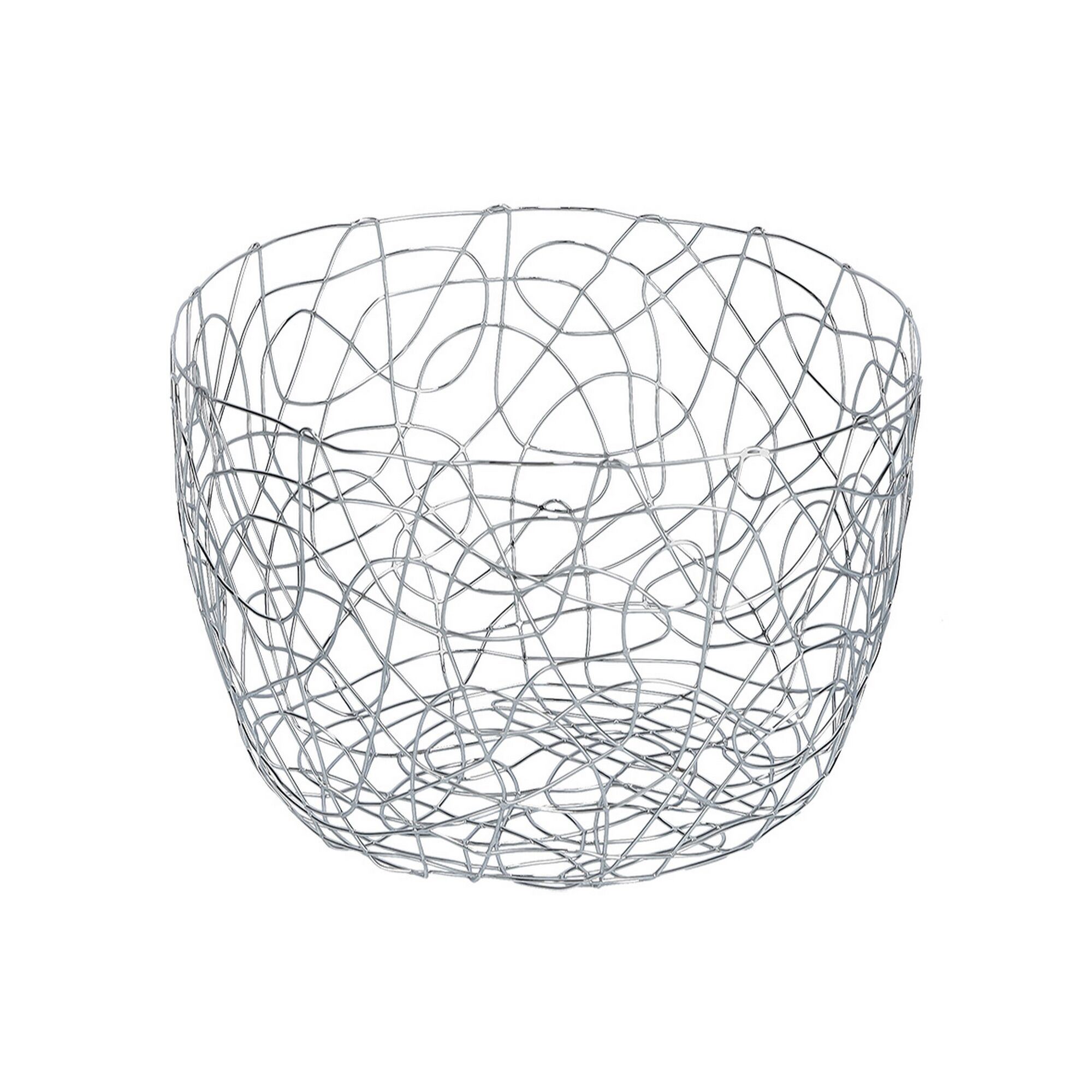 Runder Metallkorb