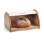 Brotkasten aus Holz mit Brot