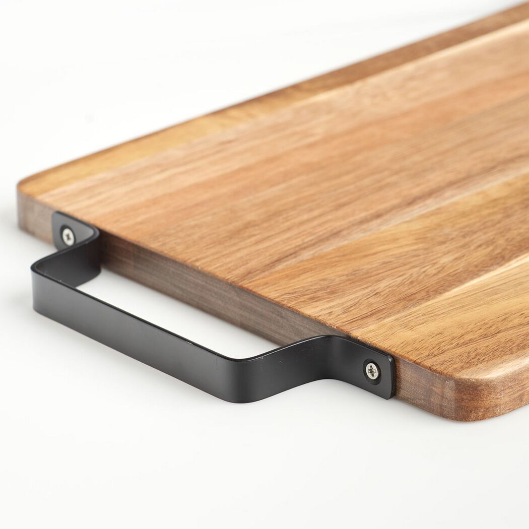 Holztablett mit Griff