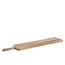 Langes Servierbrett aus Holz mit Griff