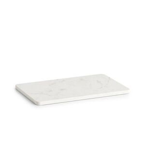 Servierplatte weiß 28 x 1 x 18 cm