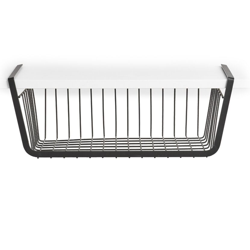 Schwarzes Metall Unter Fachbodenregal