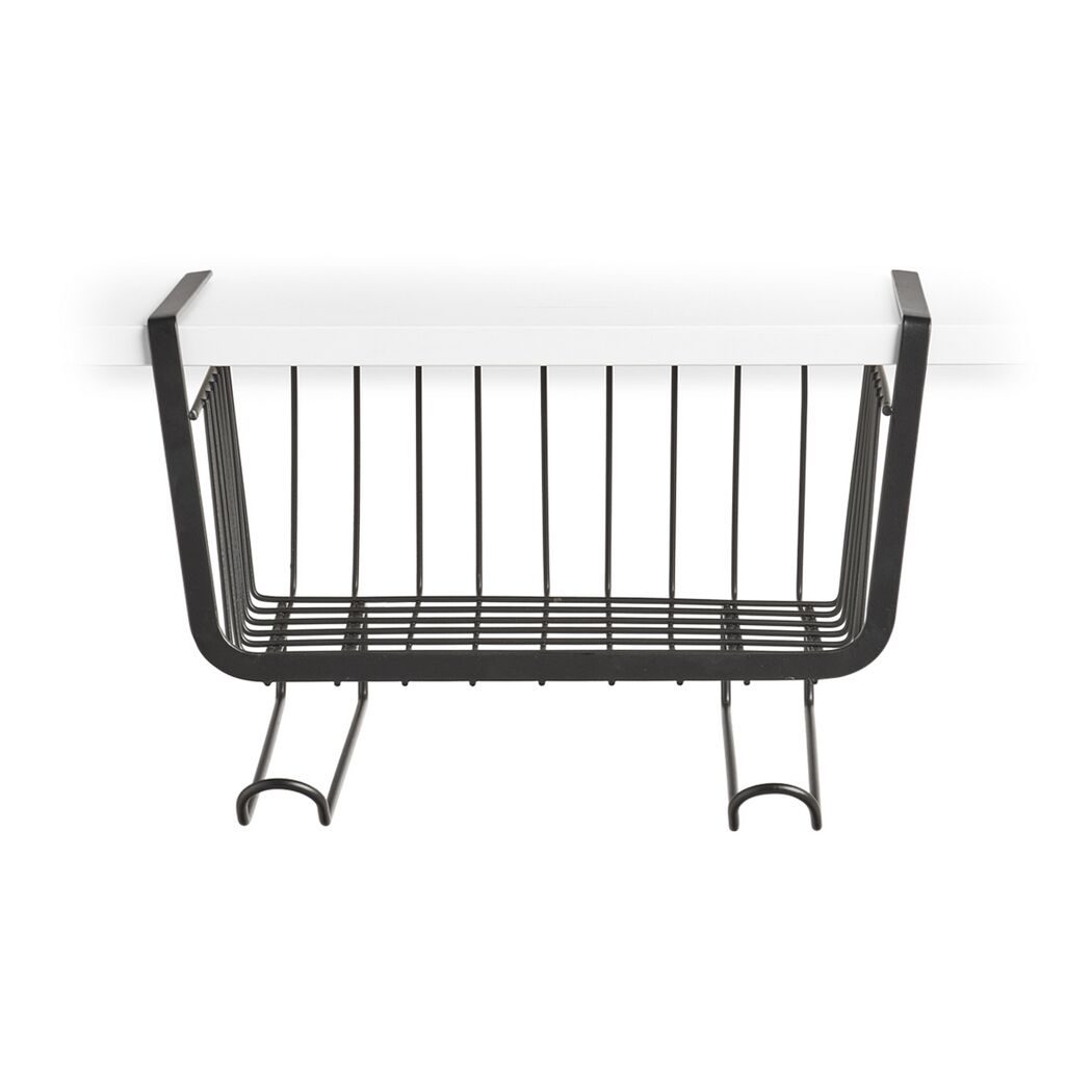 Schwarzes Metall Unterbauregal