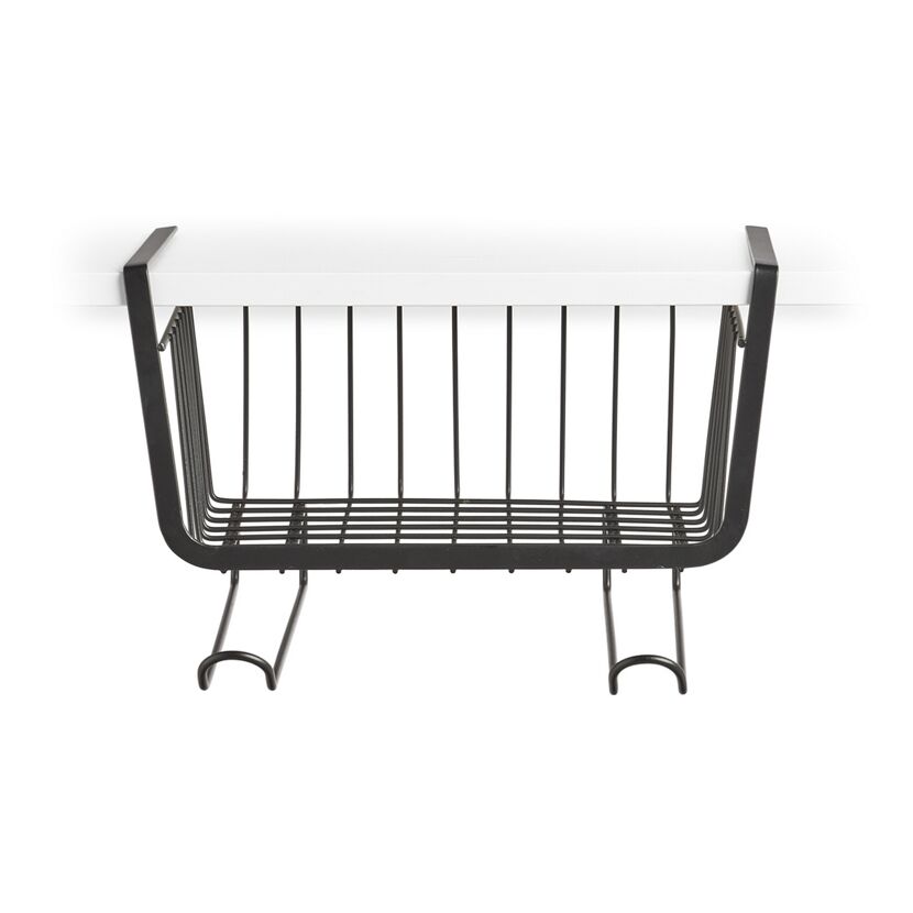 Schwarzes Metall Unterbauregal
