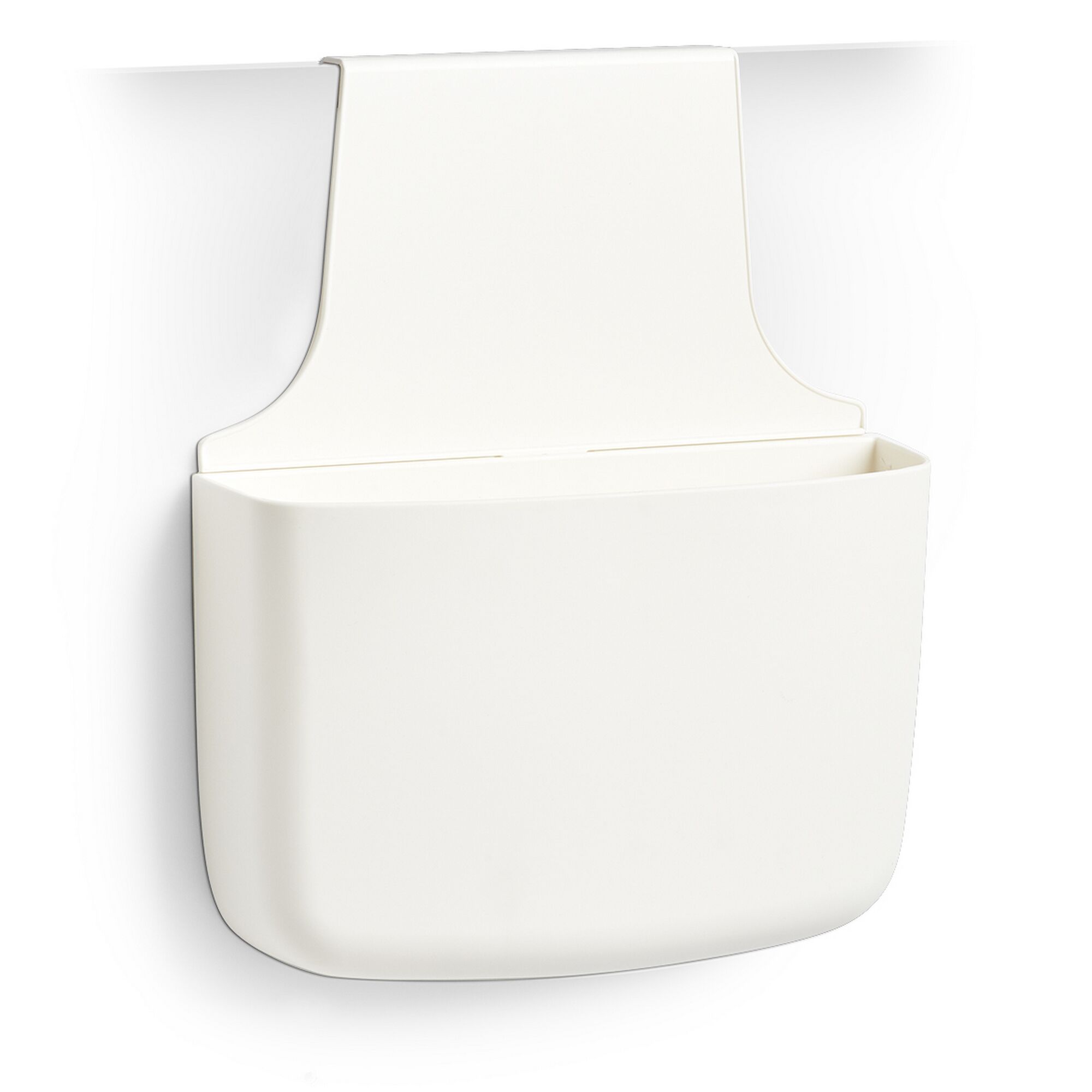 Weißer Utensilienhalter