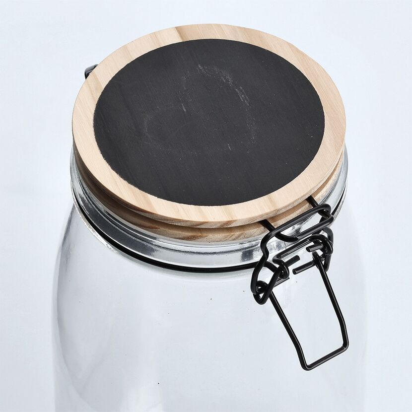 Vorratsglas mit Kreidetafel-Deckel