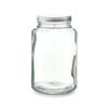 Leeres Vorratsglas mit Deckel