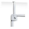 Metall Magazinhalter silber