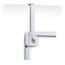 Metall Magazinhalter silber