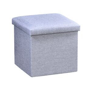 Sitzhocker grau 38 x 38 x 38 cm