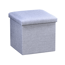 Sitzhocker grau 38 x 38 x 38 cm