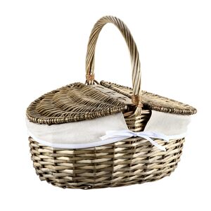 Picknickkorb braun 40 x 36 x 28
