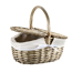 Picknickkorb braun 40 x 36 x 28