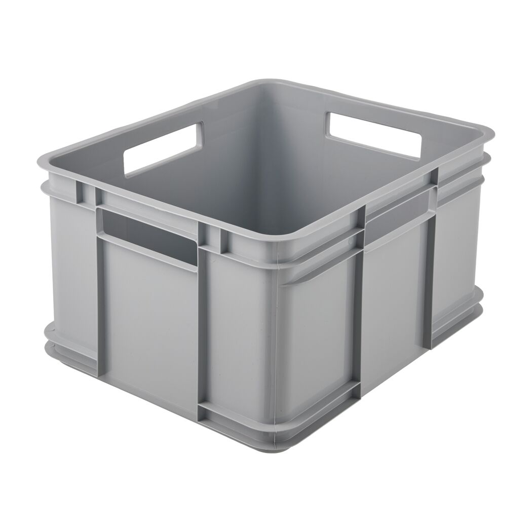 Eurobox 'Bruno' grau 43 x 35 x 24 cm