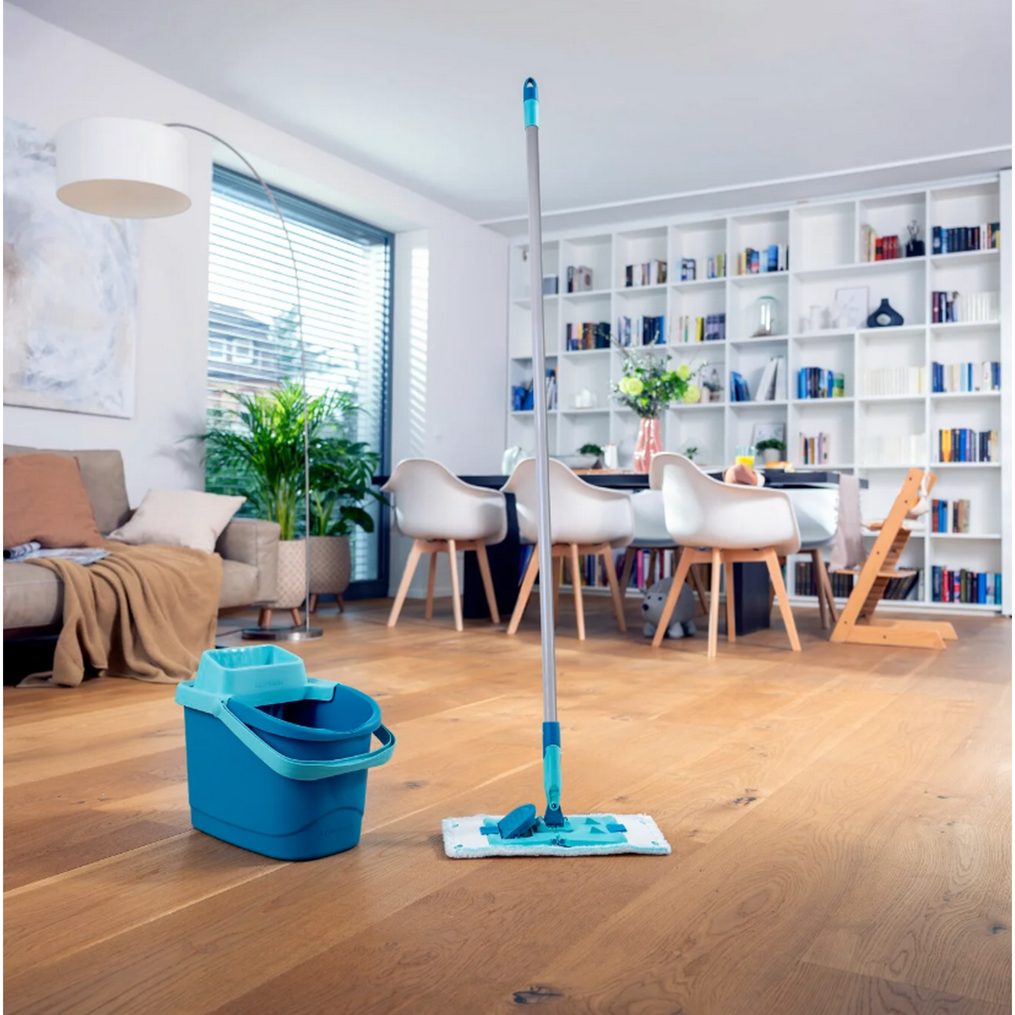 Bodenwischer 'Power Clean M micro duo' 37 cm mit Wischbezug