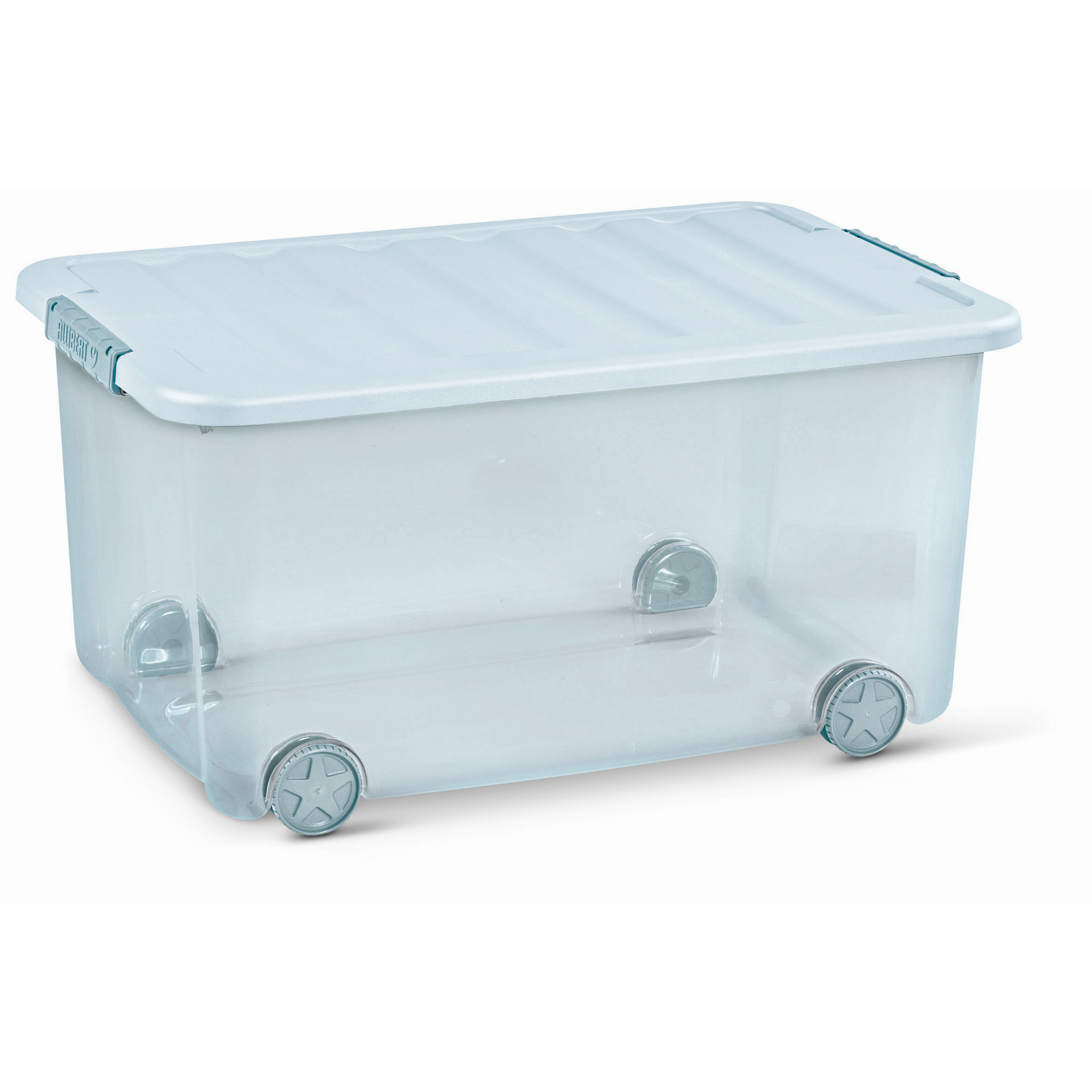 Aufbewahrungsbox 'Scotti Style' blau/transparent 50 l + product picture