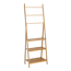 Leiterregal mit 3 Ablagen Bambus naturfarben 53 x 153,5 x 30,5 cm