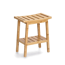 Hocker mit Ablage Bambus 40 x 45 x 25 cm