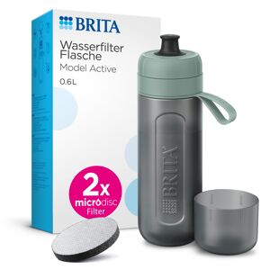 Wasserfilterflasche 'Active' darkgreen