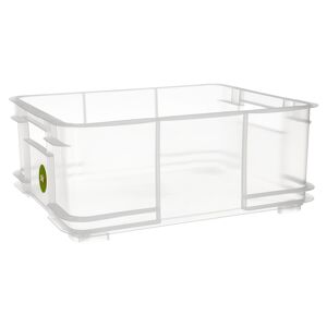 Eurobox Kunststoff transparent 43 x 35 x 17,5 cm 20,5 l