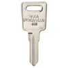 Silberner Schlüsselrohling KEYMAX 451