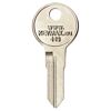 Silberner Schlüsselrohling KEYMAX 449