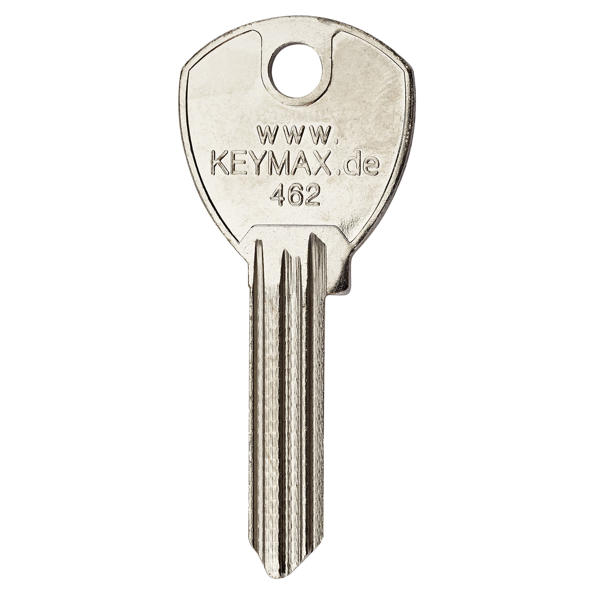 Silberner Schlüsselrohling KEYMAX