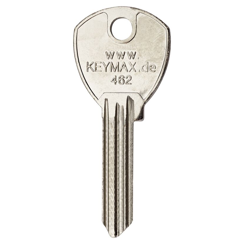 Silberner Schlüsselrohling KEYMAX