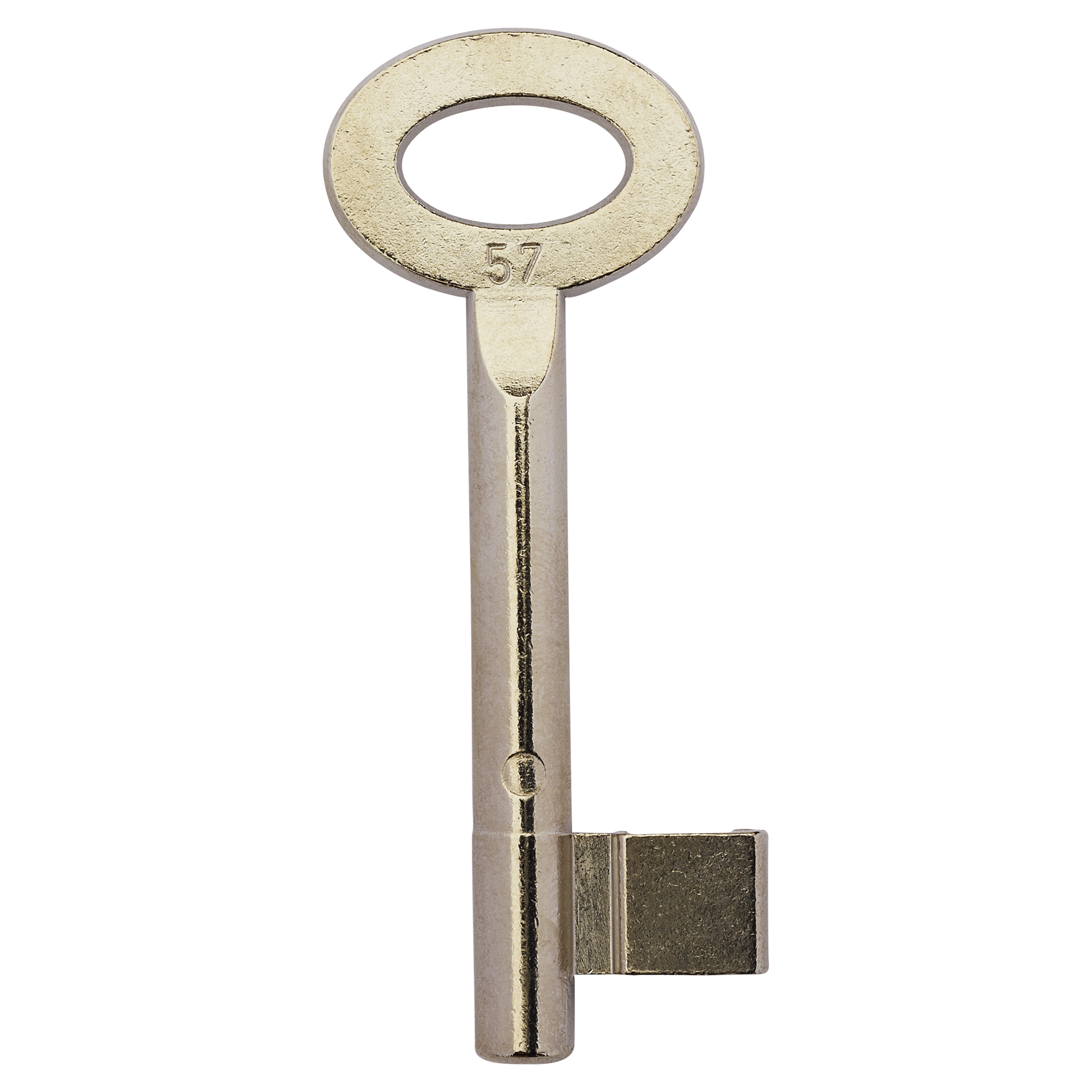 Metallschlüssel mit rundem Kopf