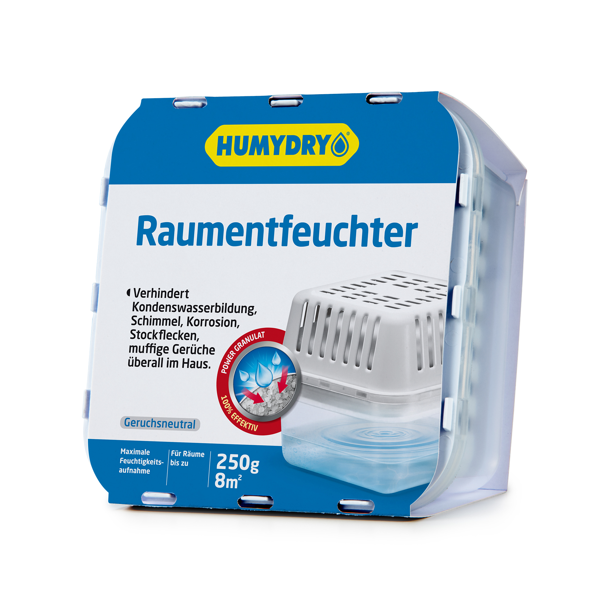 Raumentfeuchter weiß 250 g für 8 m²