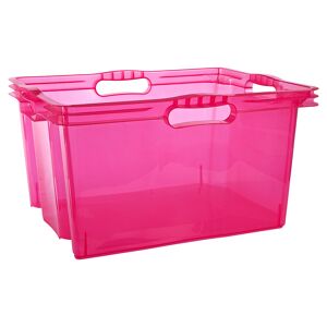 Multibox 43 x 35 x 23 cm 24 l pink