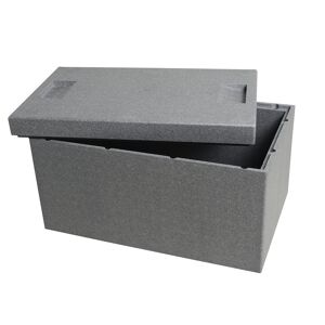 Thermobox mit Deckel, EPS, 54,5 x 35 x 30 cm