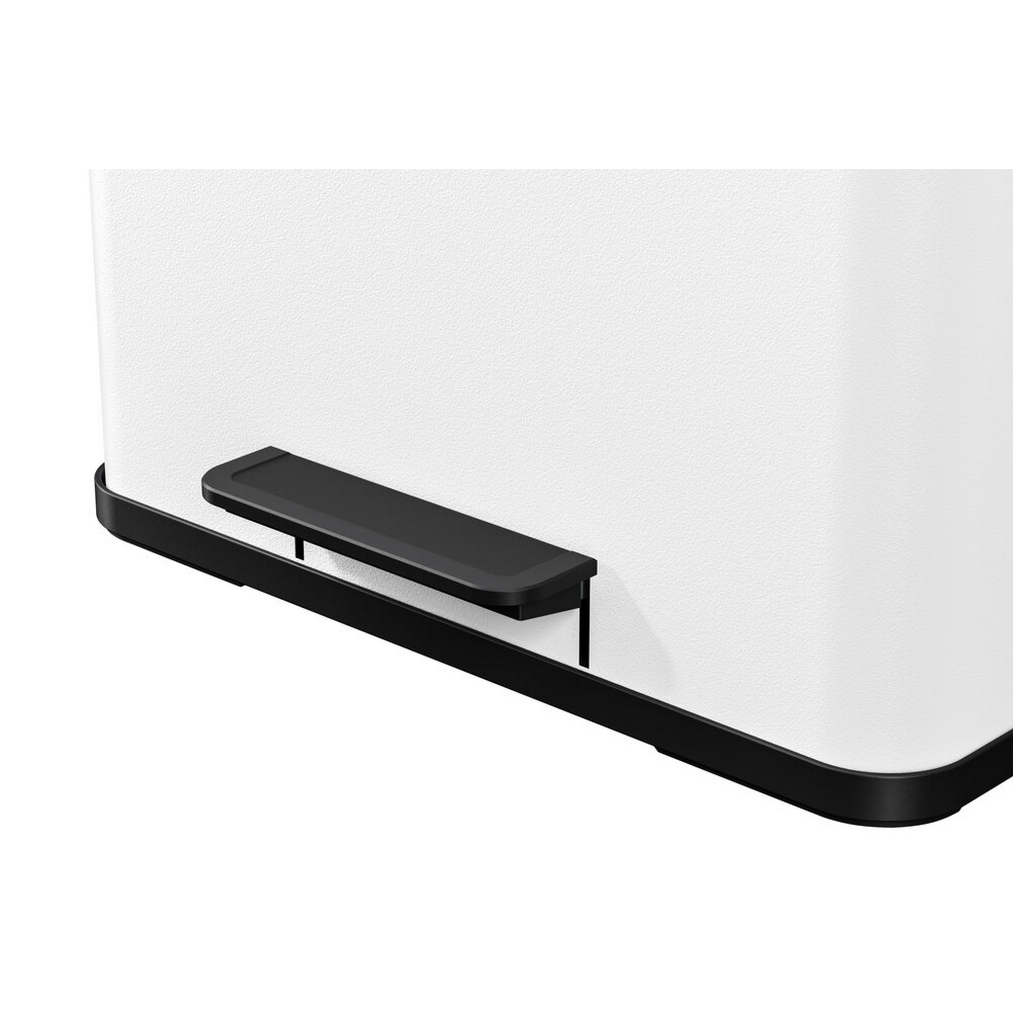 Tret-Abfalltrenner 'Öko Trio Plus L' 3 x 9 l weiß matt