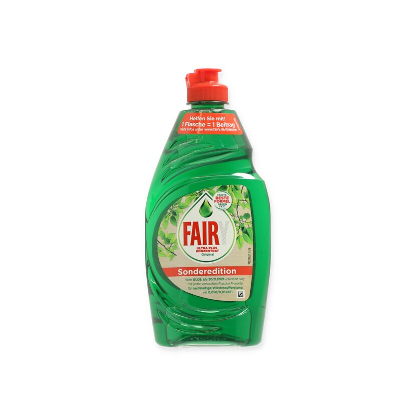 Flasche Fairy Ultra Plus Konzentrat Sonderedition