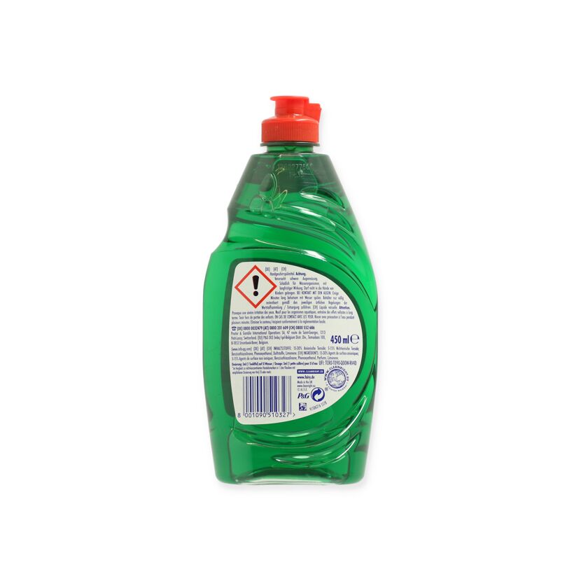 Grüne Flasche Fairy Ultra Spülmittel