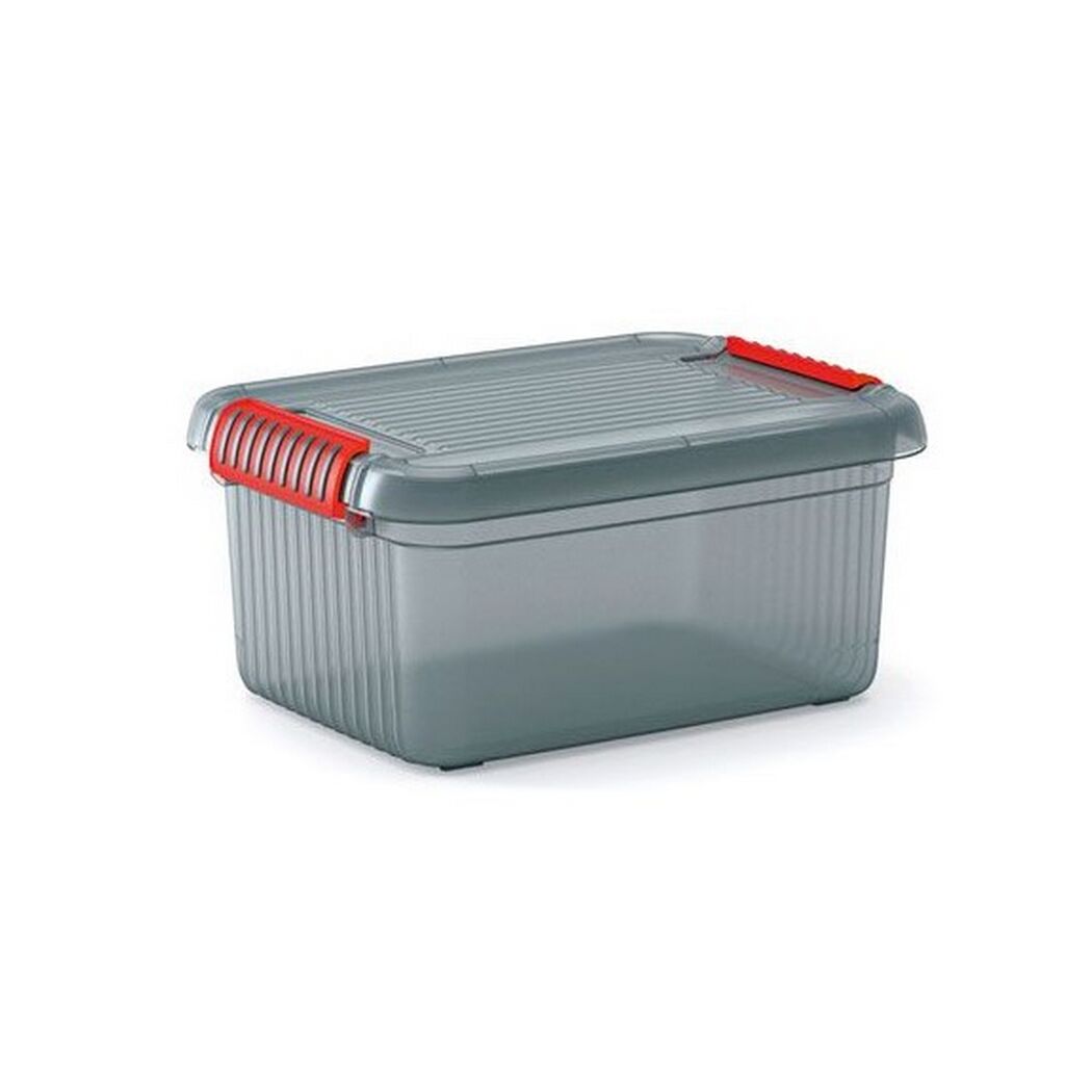 Aufbewahrungsbox 'K Latch S' grau 18 x 29 x 39 cm 14 l