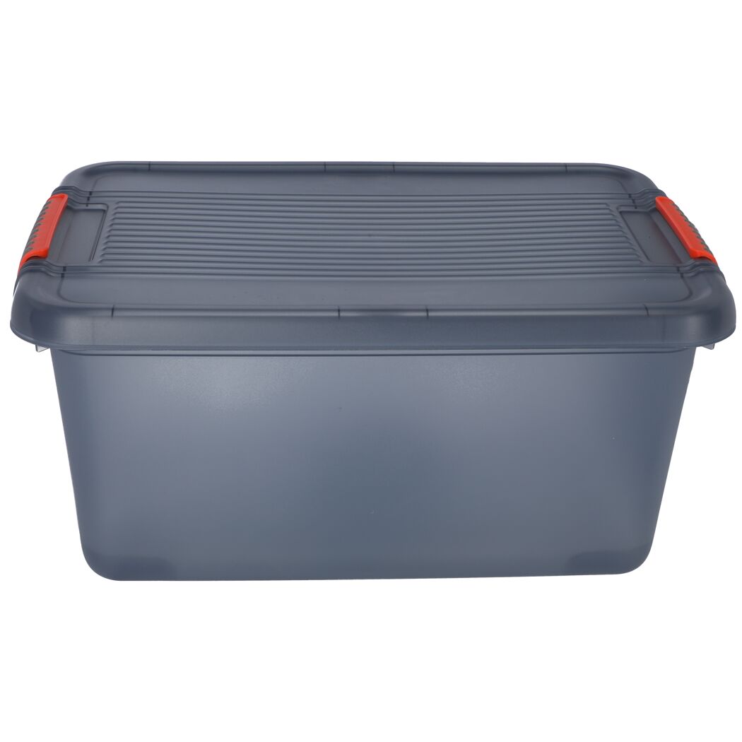 Aufbewahrungsbox 'K Latch M' grau 18 x 39 x 59 cm 28 l