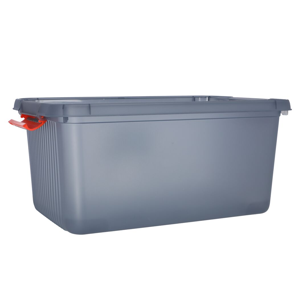 Aufbewahrungsbox 'K Latch M' grau 18 x 39 x 59 cm 28 l
