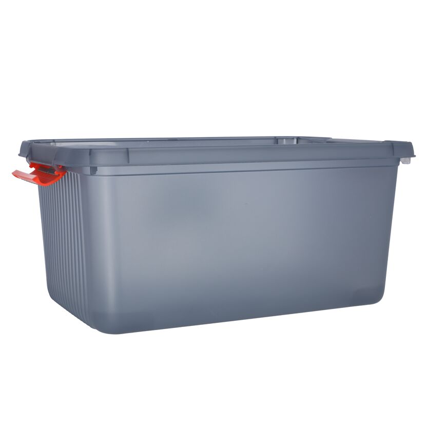 Aufbewahrungsbox 'K Latch M' grau 18 x 39 x 59 cm 28 l