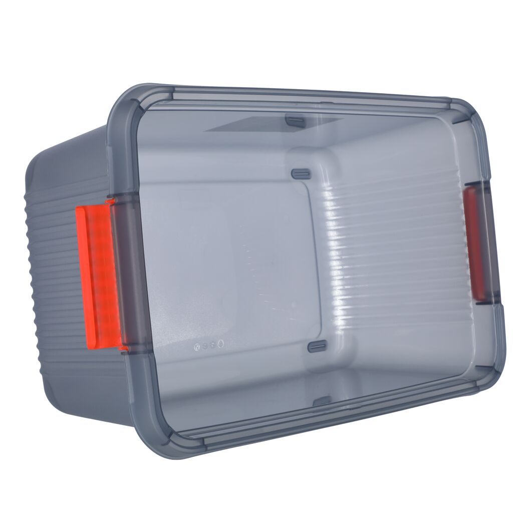 Aufbewahrungsbox 'K Latch M' grau 18 x 39 x 59 cm 28 l